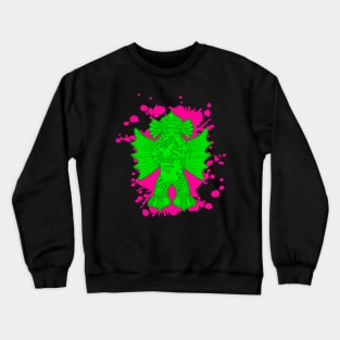 Winged Amphibian Creature Crewneck Sweatshirt